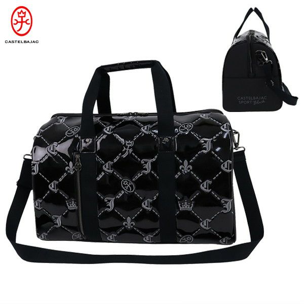 Boston Bag Men's Women's CASTELBAJAC SPORT BLACK Line 2025 Fall/Winter New Golf