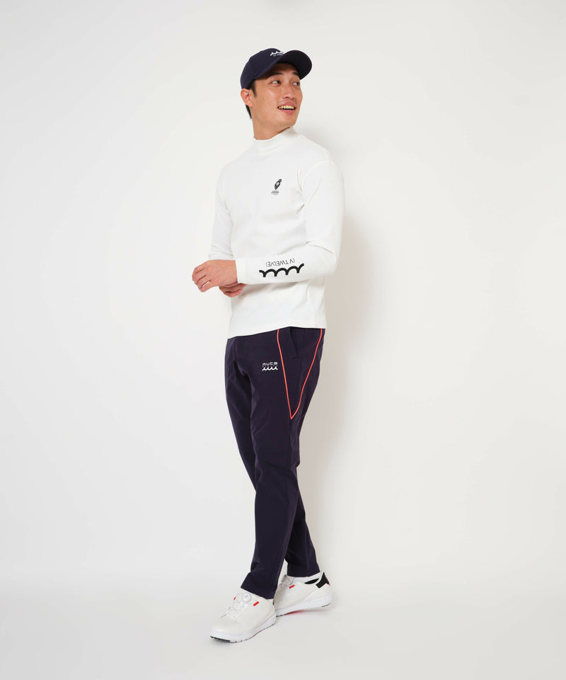 하이 넥 셔츠 남성 비트웰브 골프 V12 무타 마린 콜라보레이션 2025 가을/겨울 신상품 골프웨어