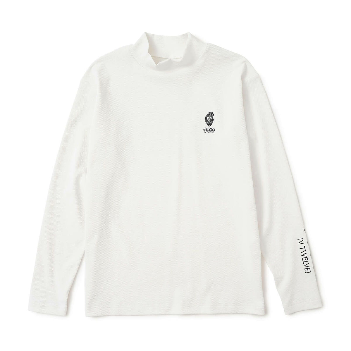 ハイネックシャツ メンズ ヴィトゥエルブゴルフ V12 ムータマリン