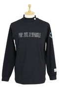 High Neck Shirt Men's PW CIRCULUS 2025 Autumn/Winter New Golf Wear