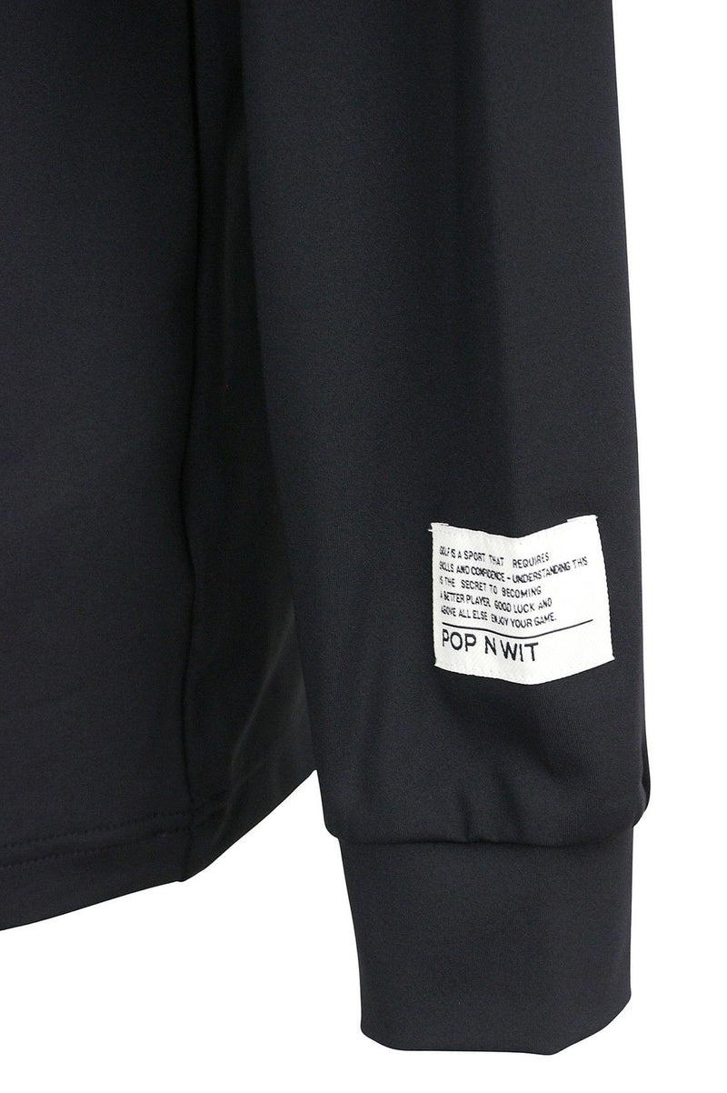 High Neck Shirt Men's PW CIRCULUS 2025 Autumn/Winter New Golf Wear