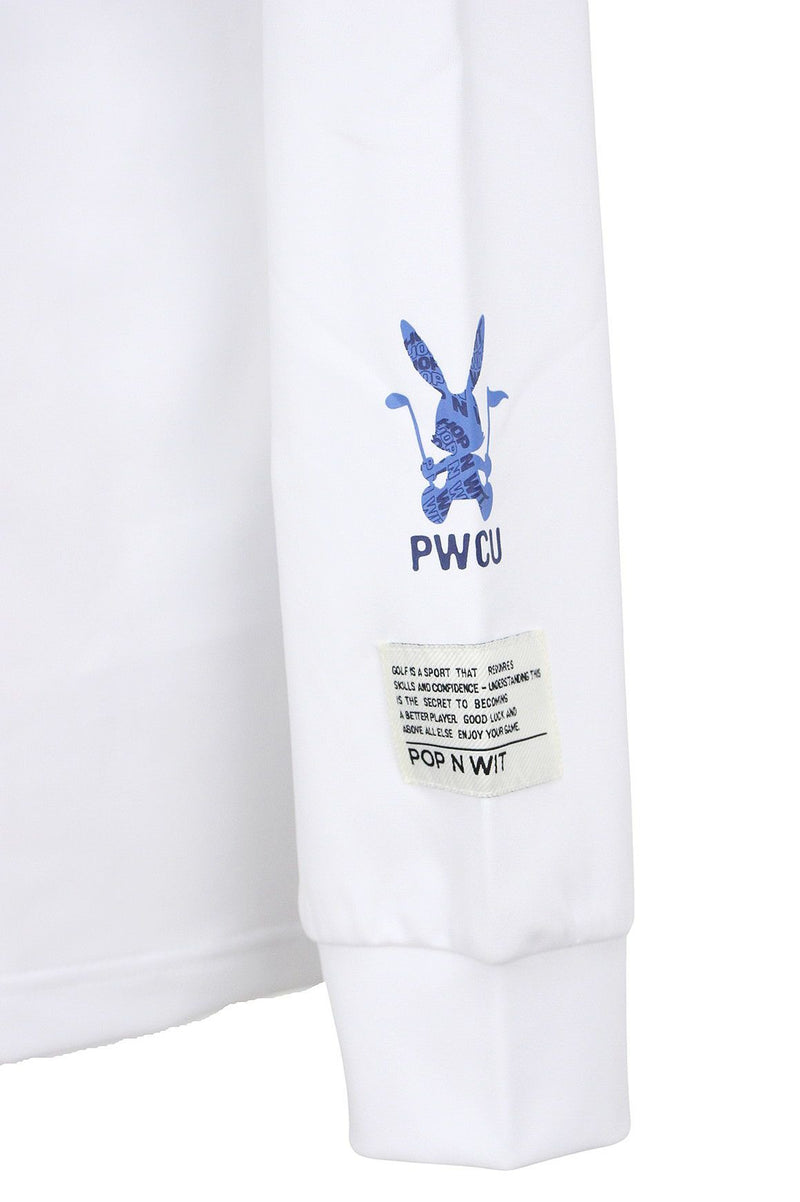 High Neck Shirt Men's PW CIRCULUS 2025 Autumn/Winter New Golf Wear