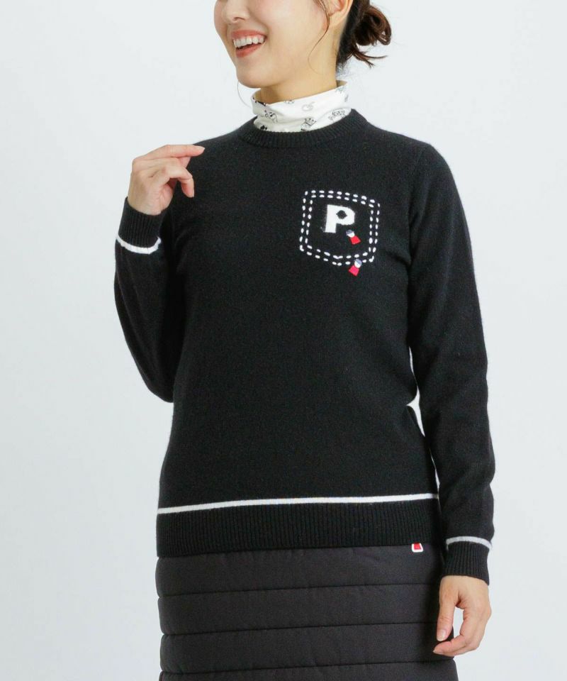Sweater Ladies Picone Club PICONE CLUB 2025 Autumn/Winter New Golf Wear