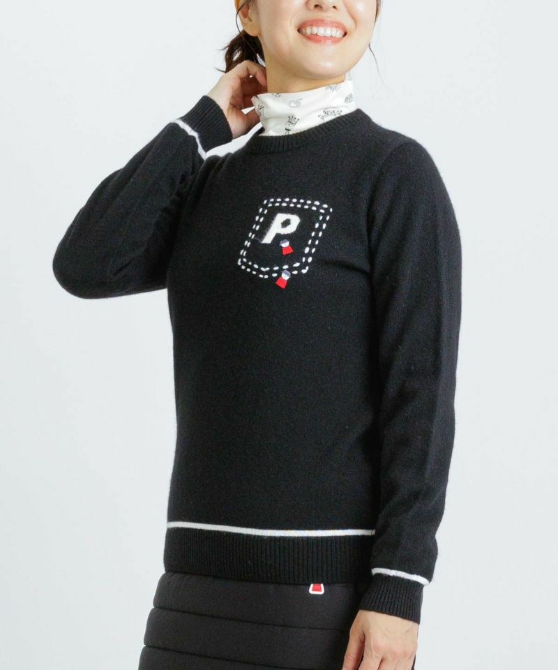 Sweater Ladies Picone Club PICONE CLUB 2025 Autumn/Winter New Golf Wear
