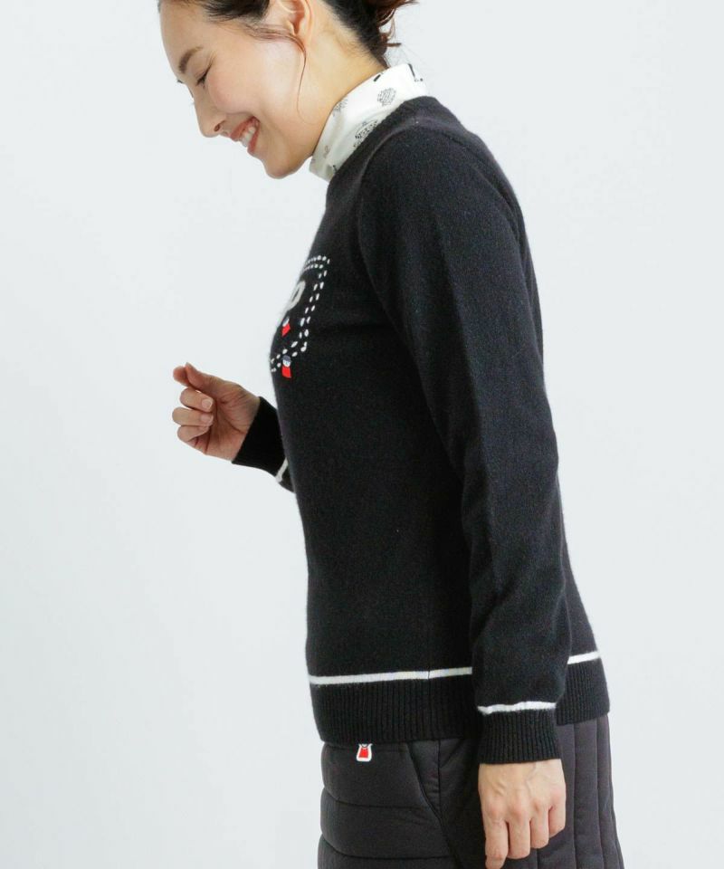 Sweater Ladies Picone Club PICONE CLUB 2025 Autumn/Winter New Golf Wear