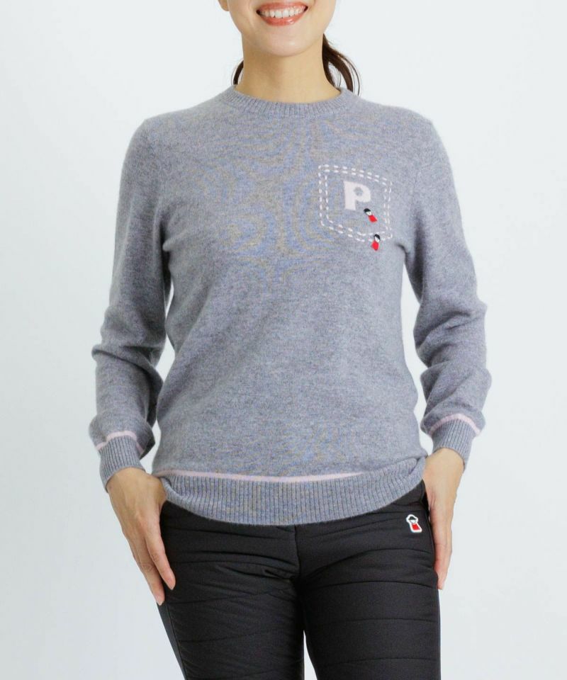 Sweater Ladies Picone Club PICONE CLUB 2025 Autumn/Winter New Golf Wear