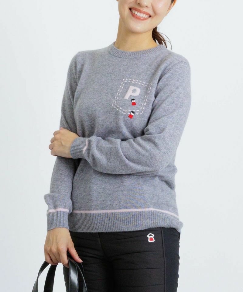 Sweater Ladies Picone Club PICONE CLUB 2025 Autumn/Winter New Golf Wear