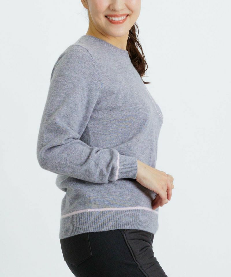 Sweater Ladies Picone Club PICONE CLUB 2025 Autumn/Winter New Golf Wear