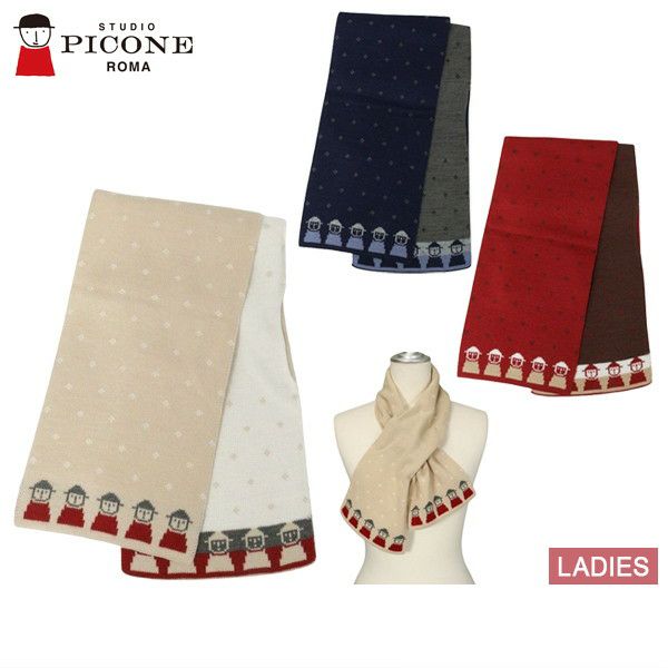 Muffler Ladies Studio Picone STUDIO PICONE 2025 Fall/Winter New Item
