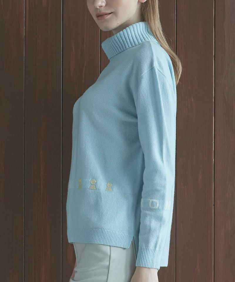 High Neck Sweater Ladies Studio Picone STUDIO PICONE 2025 Fall/Winter New Item