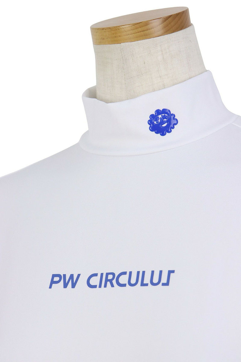 High Neck Shirt Women's PW CIRCULUS 2025 Autumn/Winter New Golf Wear