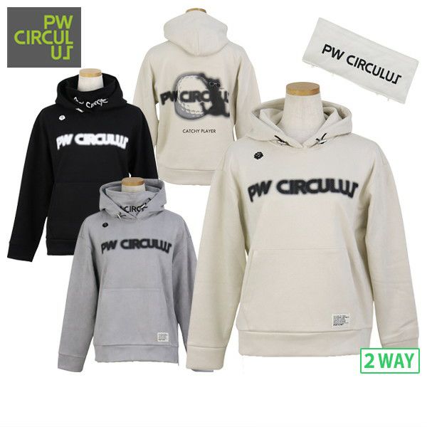 Parka Women's PW CIRCULUS 2025 Autumn/Winter New Golf Wear