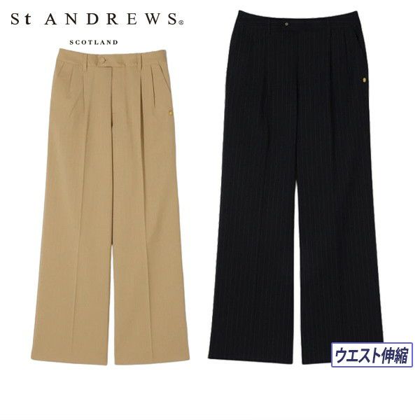 롱팬츠 여성 세인트앤드루스 St ANDREWS 2025 가을/겨울 신작 골프웨어