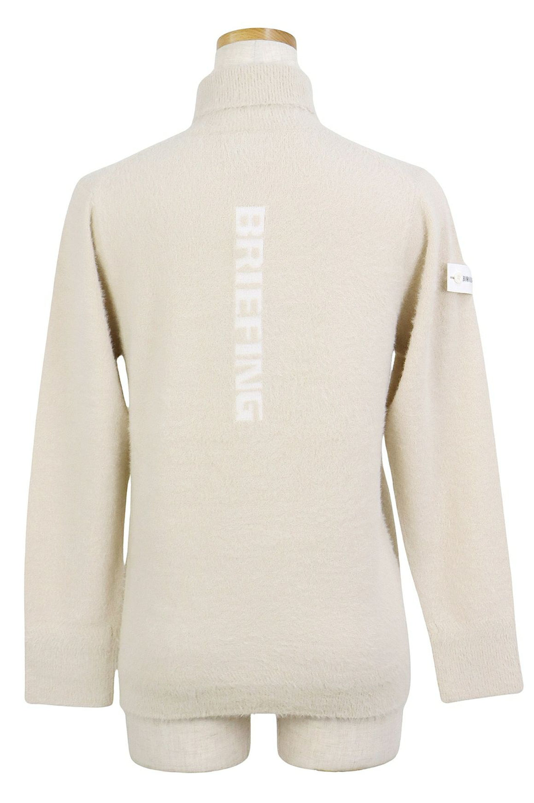 新品 BRIEFING SHAGGY LOGO TURTLENECK KNIT セーター レディース