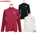 ハイネックシャツ レディース MUスポーツ エムユー スポーツ M.U SPORTS MUSPORTS 2025 秋冬 新作 ゴルフウェア