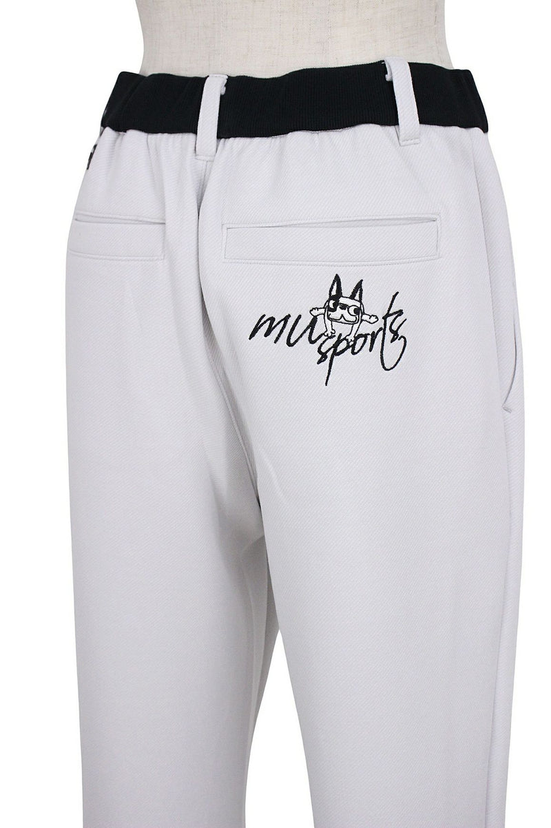 Long Pants Ladies MU Sports M.U SPORTS MUSPORTS 2025 Fall/Winter New Golf Wear