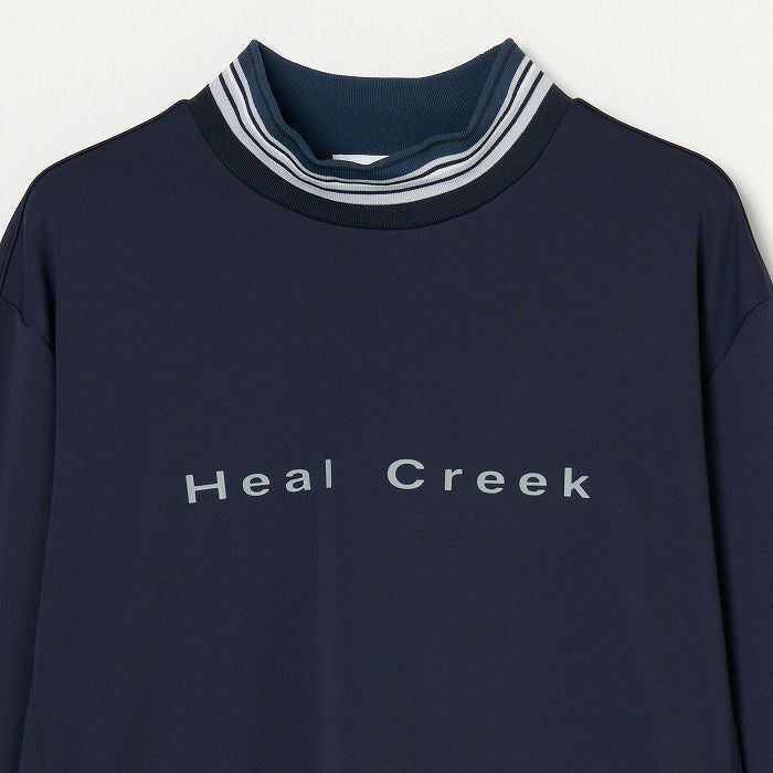 ハイネックシャツ メンズ ヒールクリーク Heal Creek 2025 秋冬 新作 ゴルフウェア