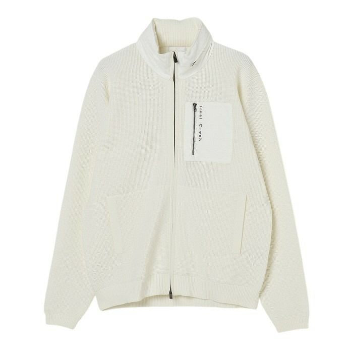 ニットブルゾン メンズ ヒールクリーク Heal Creek 2025 秋冬 新作