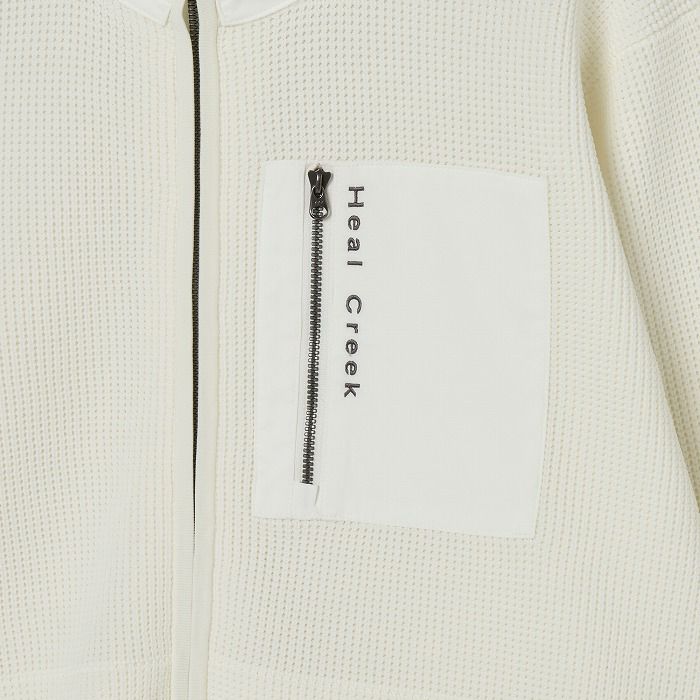 ニットブルゾン メンズ ヒールクリーク Heal Creek 2025 秋冬 新作