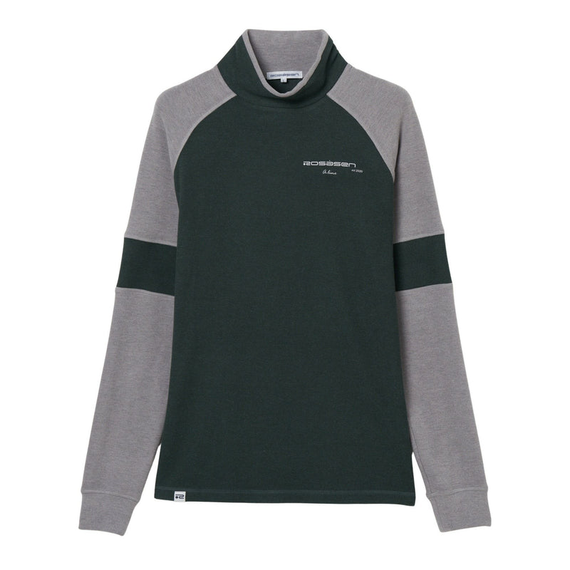 High Neck Shirt Men's ROSASEN Aline 2025 Autumn/Winter New Golf Wear