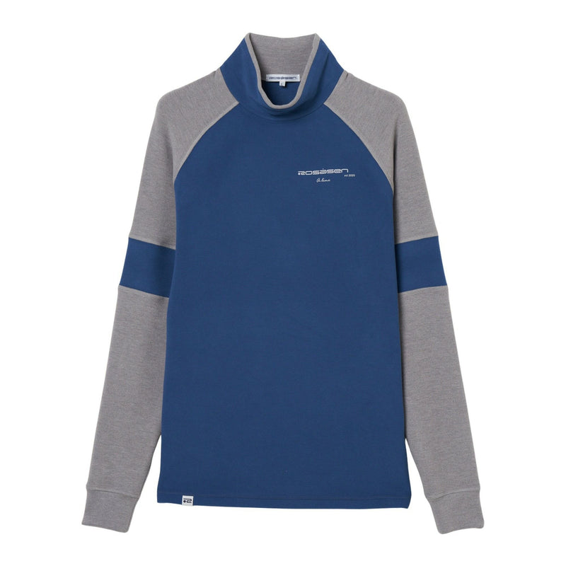 High Neck Shirt Men's ROSASEN Aline 2025 Autumn/Winter New Golf Wear
