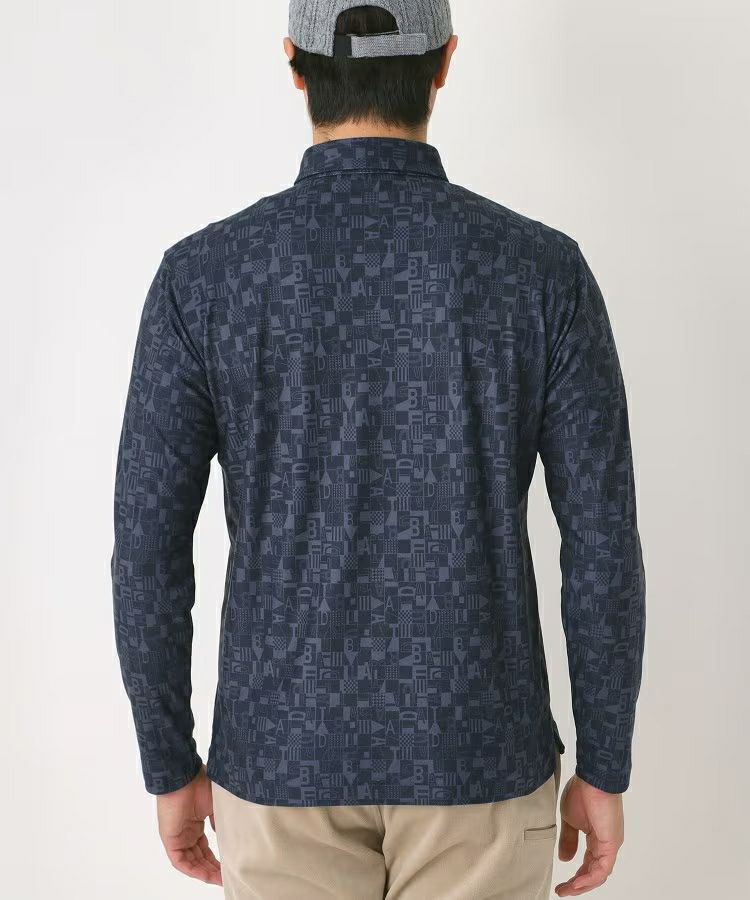 Polo shirt men's adabat adabat 2025 autumn/winter new golf wear
