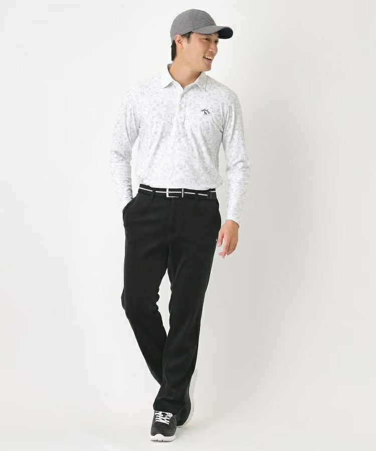 Polo shirt men's adabat adabat 2025 autumn/winter new golf wear