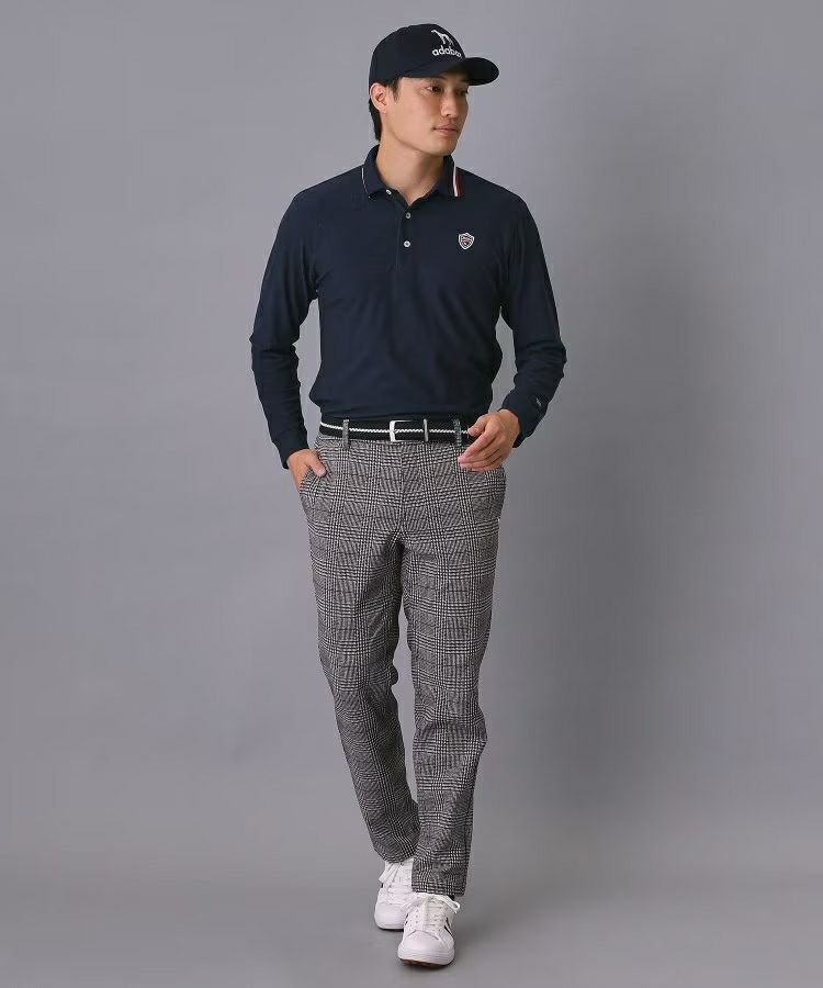 Polo shirt men's adabat adabat 2025 autumn/winter new golf wear