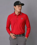 Polo shirt men's adabat adabat 2025 autumn/winter new golf wear
