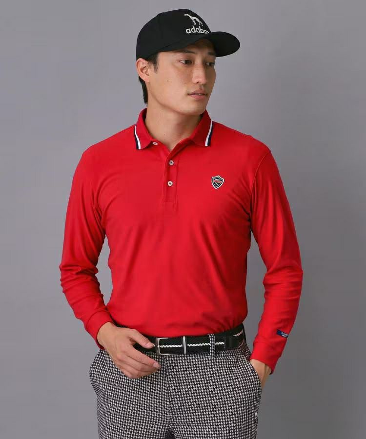 Polo shirt men's adabat adabat 2025 autumn/winter new golf wear