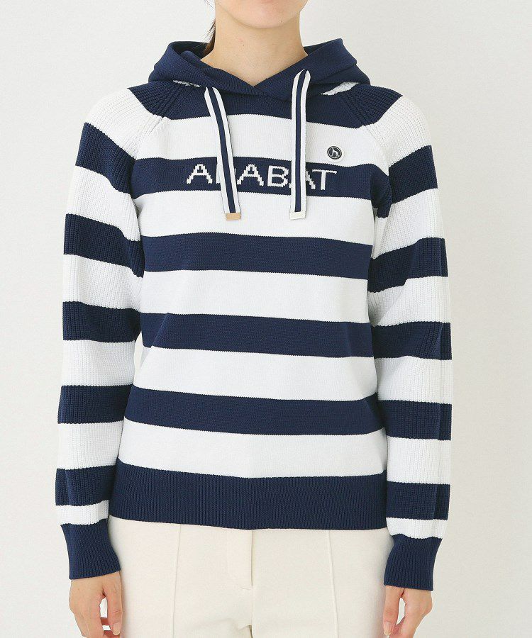 Knit Parka Women's adabat adabat 2025 Autumn/Winter New Golf Wear
