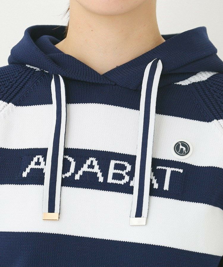 Knit Parka Women's adabat adabat 2025 Autumn/Winter New Golf Wear