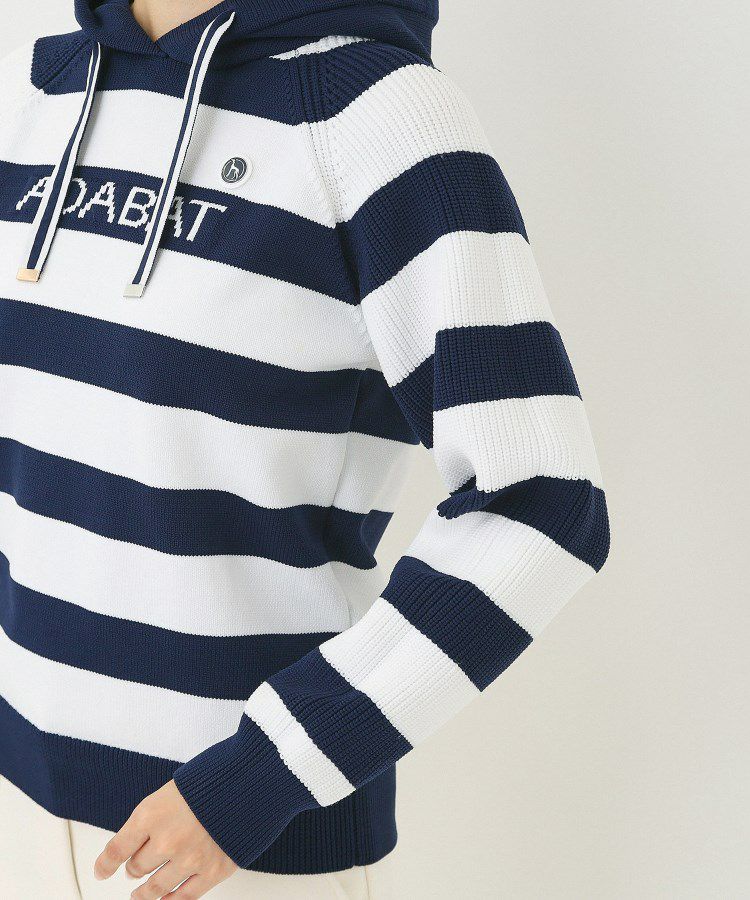 Knit Parka Women's adabat adabat 2025 Autumn/Winter New Golf Wear