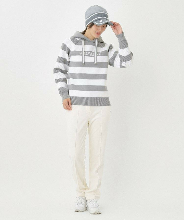 Knit Parka Women's adabat adabat 2025 Autumn/Winter New Golf Wear