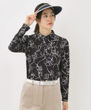 Polo shirt ladies adabat adabat 2025 autumn/winter new golf wear