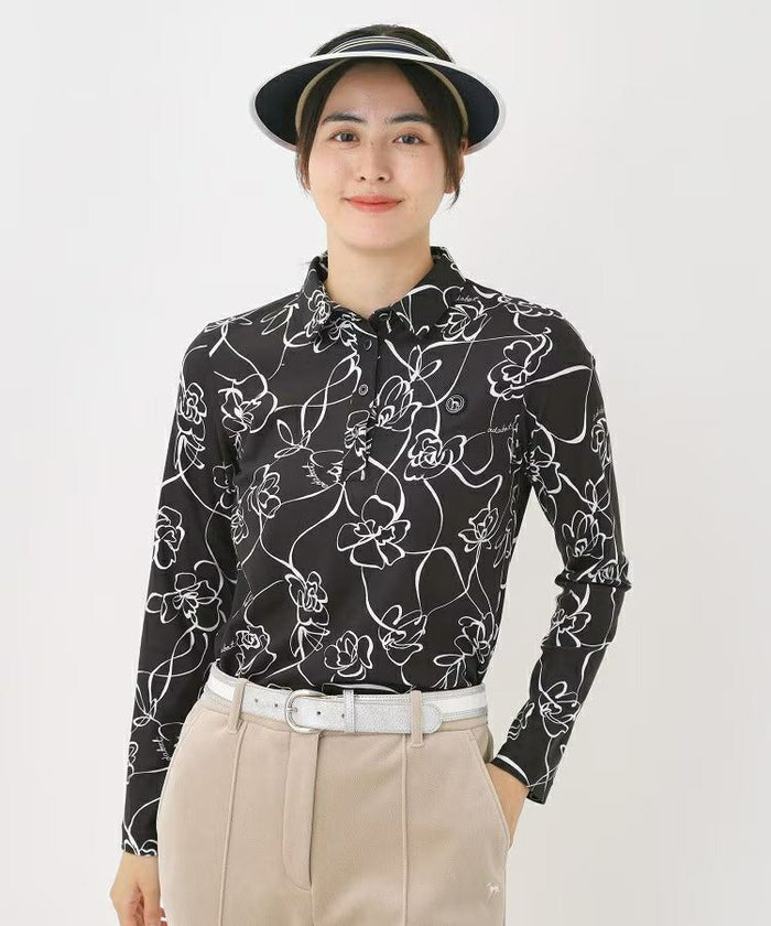 【送料無料】【メール便対応】ポロシャツ レディース アダバット adabat 2025 秋冬 新作 ゴルフウェア 119-14123 ポロシャツ レディース アダバット adabat 2025 秋冬 新作 ゴルフウェア