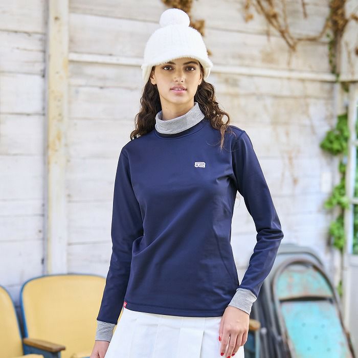 【送料無料】ハイネックシャツ レディース ロサーセン ROSASEN 2025 秋冬 新作 ゴルフウェア 045-24012 ハイネックシャツ レディース ロサーセン ROSASEN 2025 秋冬 新作