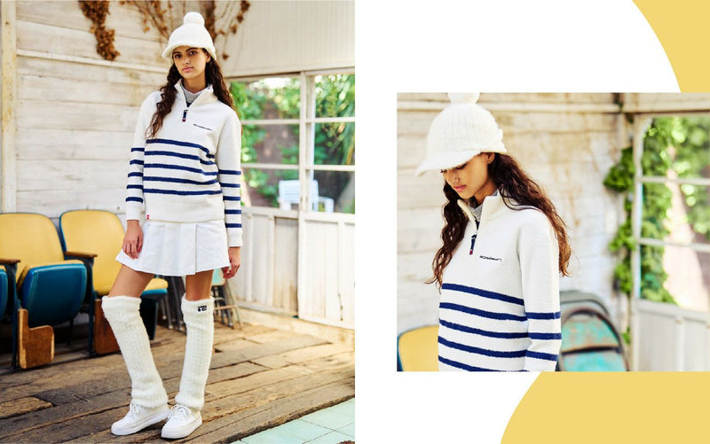 Sweater Women's ROSASEN 2025 Autumn/Winter New Golf Wear