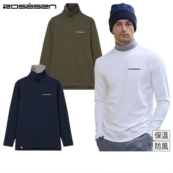 ハイネックシャツ メンズ ロサーセン ROSASEN 2025 秋冬 新作 ゴルフウェア