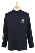 High Neck Shirt Men's WAAC Japanese Genuine Product 2025 Autumn/Winter New Golf Wear