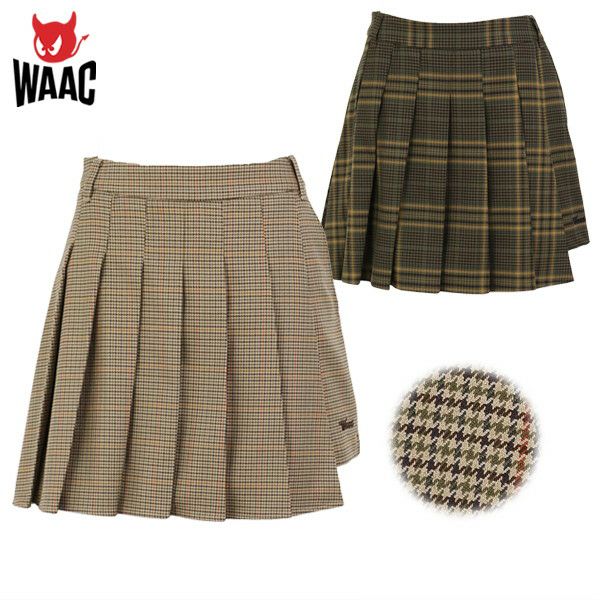 裙子女士WAAC日本正品2025秋冬新款高尔夫球服