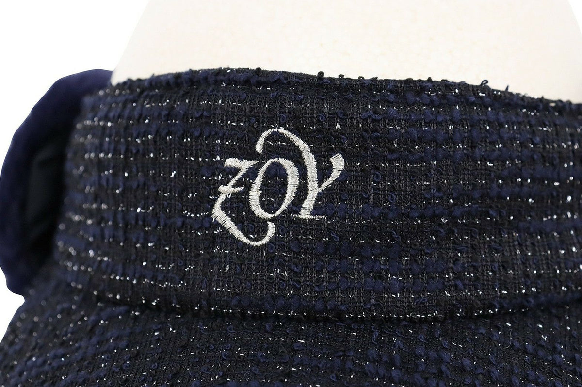 サンバイザー レディース ゾーイ ZOY 2025 秋冬 新作 ゴルフ