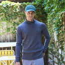 高领衬衫男士罗森ROSASEN 2025秋冬新款高尔夫球服