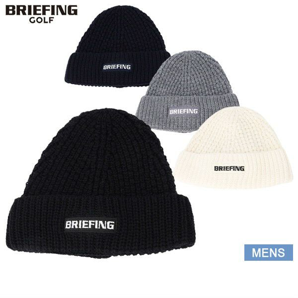 ニット帽 メンズ ブリーフィング ゴルフ BRIEFING GOLF 2025 秋冬 新作 ゴルフ