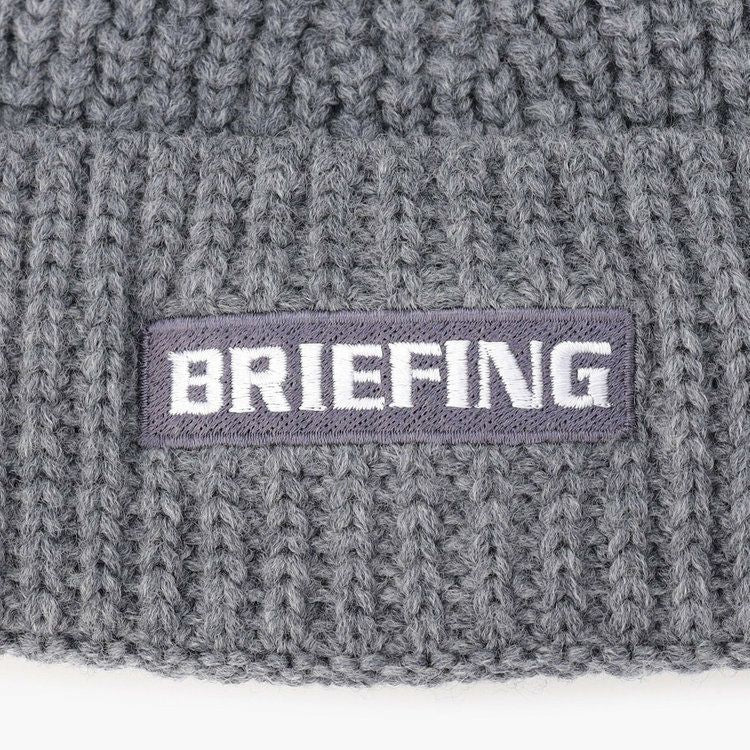 ニット帽 メンズ ブリーフィング ゴルフ BRIEFING GOLF 2025 秋冬 新作 ゴルフ