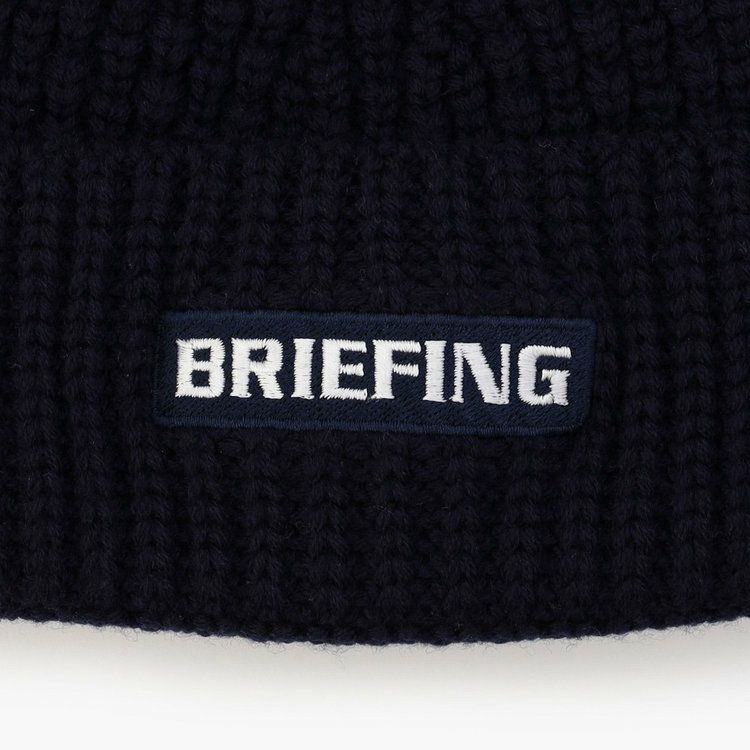ニット帽 メンズ ブリーフィング ゴルフ BRIEFING GOLF 2025 秋冬 新作 ゴルフ