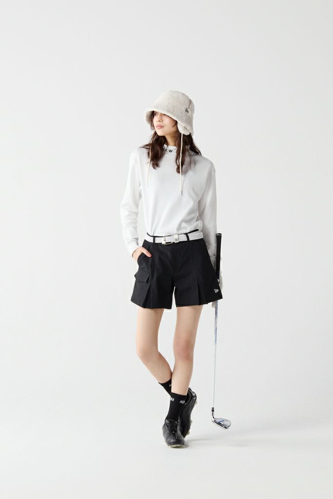 High Neck Shirt Women's New Era Golf New Era NEW ERA Japanese Genuine Product 2025 Autumn/Winter New Golf Wear