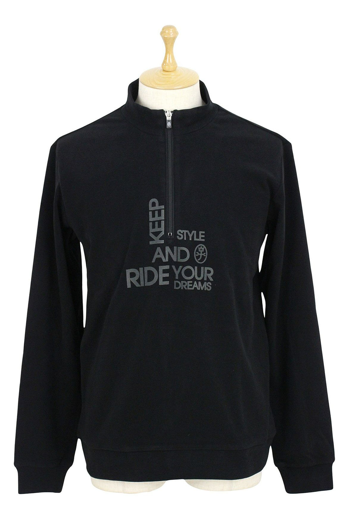 CASTELBAJAC カステルバジャック ブラック 長袖ポロシャツ L 48 ポロシャツ メンズ カステルバジャックスポーツ CASTELBAJAC SPORT