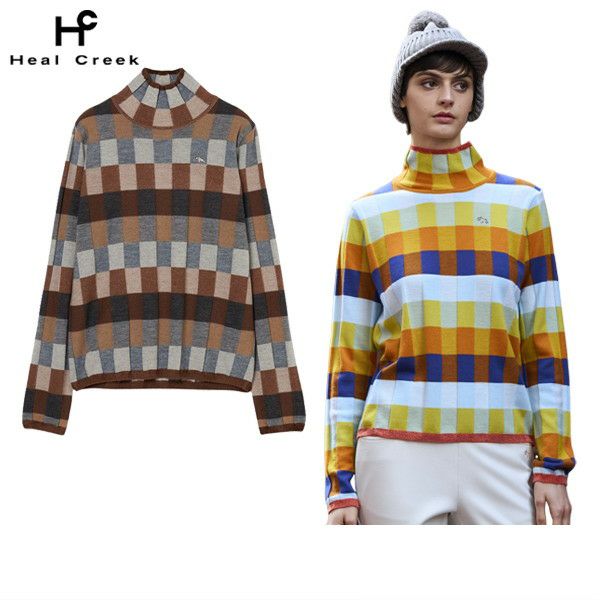 Sweater Women's Heal Creek Heal Creek 2025 Fall/Winter New Golf Wear