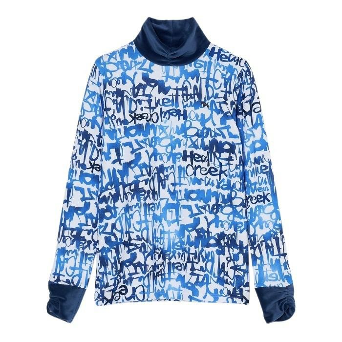 High Neck Shirt Women's Heal Creek 2025 Autumn/Winter New Golf Wear
